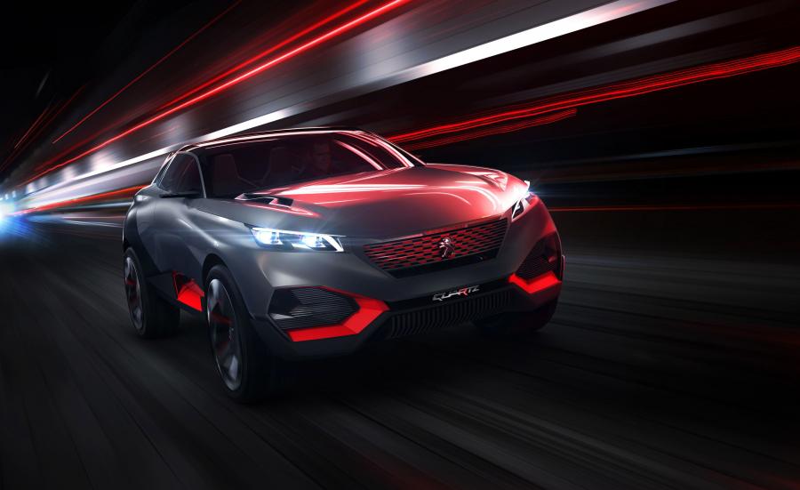  Peugeot Quartz Concept 2014 года  (фото 12 из 16)